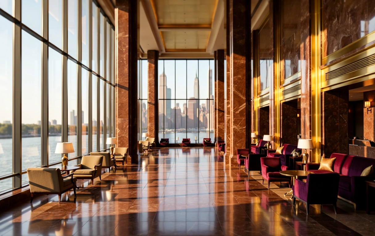 River Bank and Trust Headquarters Interior